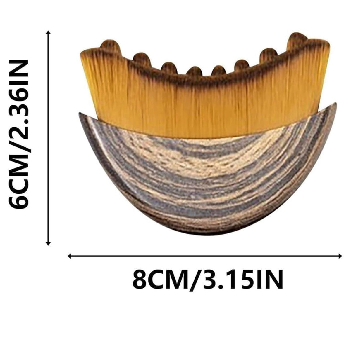 Lymphatic Drainage Brush - Contour Brush, Chin, and Jawline Sculptingl