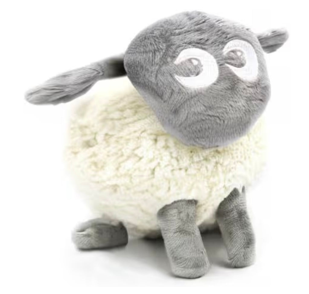 Sweet Dreamers, Ewan The Dream Sheep, Grey - Baby White/Pink Noise Machine and Sleep Aid with Night Light