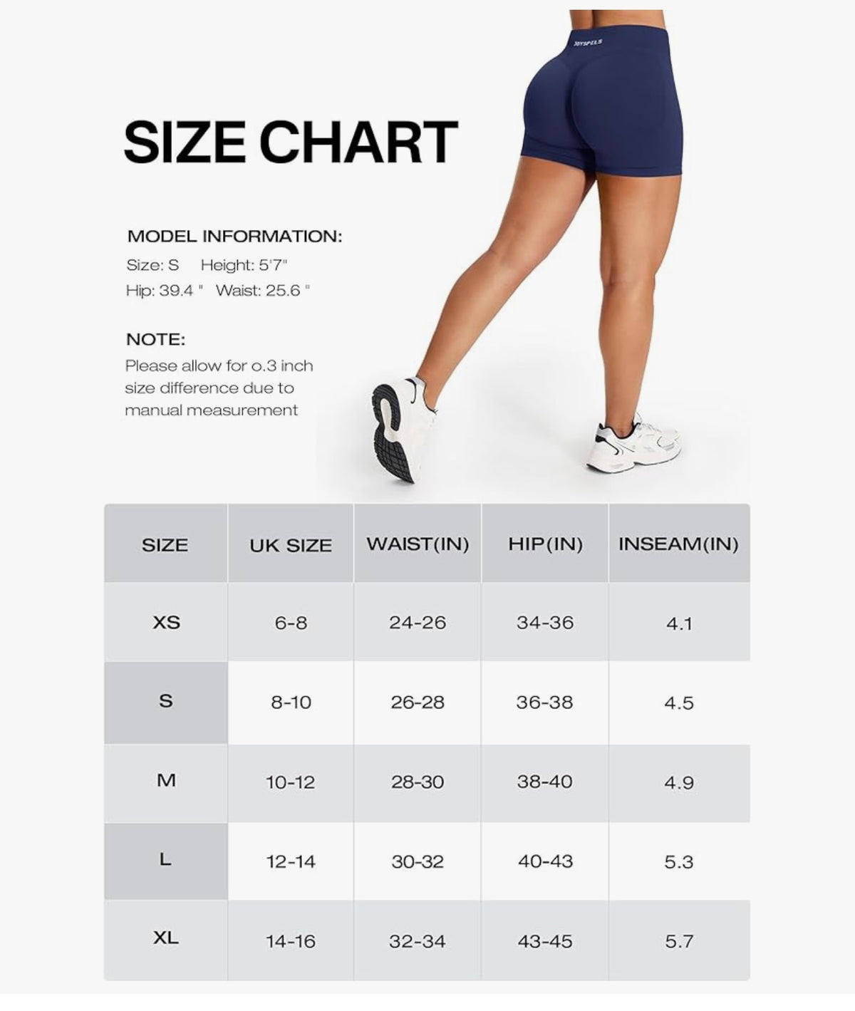 JOYSPELS Women's Seamless Gym Shorts - High Waist Scrunch Bums Ruched Booty Shorts for Activewear, Running, Yoga, Sports, Workout