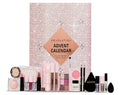 Revolution Beauty 24-Piece Holiday Beauty Advent Calendar, Makeup Gift Set with Lip Gloss, Nourishing Lip Masks, Brushes & Brow Gel, Vegan & Cruelty-Free