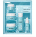 e.l.f. SKIN Hydrated Ever After Skincare Mini Kit, Cleanser, Makeup Remover, Moisturiser & Eye Cream For Hydrating Skin, Airplane-Friendly Sizes