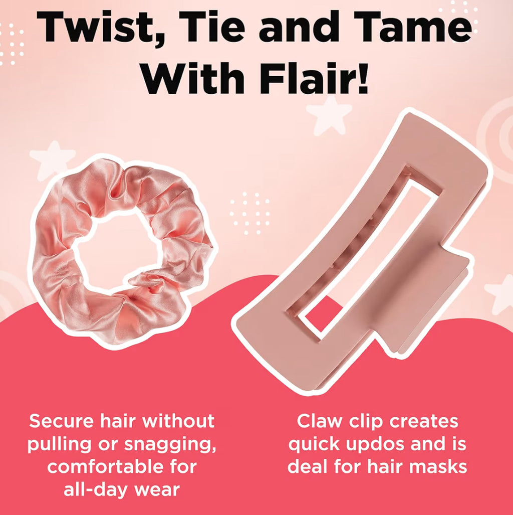 Lily England Detangle Hair Brush for Thick, Curly & Straight Hair - Fun Stocking Fillers for Teenage Girls & Kids with Decorative Stickers - Teenage Girl Gift (Rose Gold, 6 Pack + 39 Stickers)