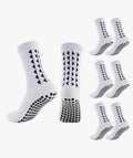 OnseToday 3 Pairs Non Slip Football Socks, Football Grip Socks for Men, Soccer Socks with Rubber Dots for Yoga Running Hiking