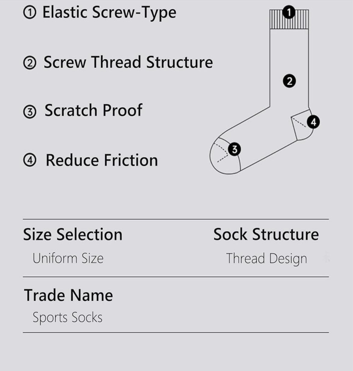 OnseToday 3 Pairs Non Slip Football Socks, Football Grip Socks for Men, Soccer Socks with Rubber Dots for Yoga Running Hiking