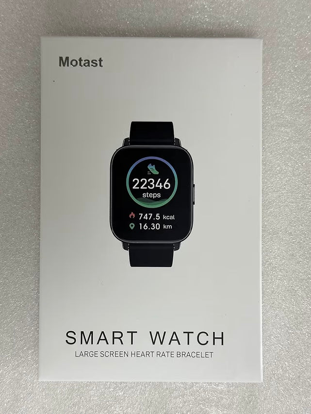 Smart Watch, Fitness Tracker 1.69" Touch Screen Fitness Watch with Heart Rate Sleep Monitor, Step Counter for Men Women Activity Trackers IP68 Waterproof Smartwatch Sports for iOS Android