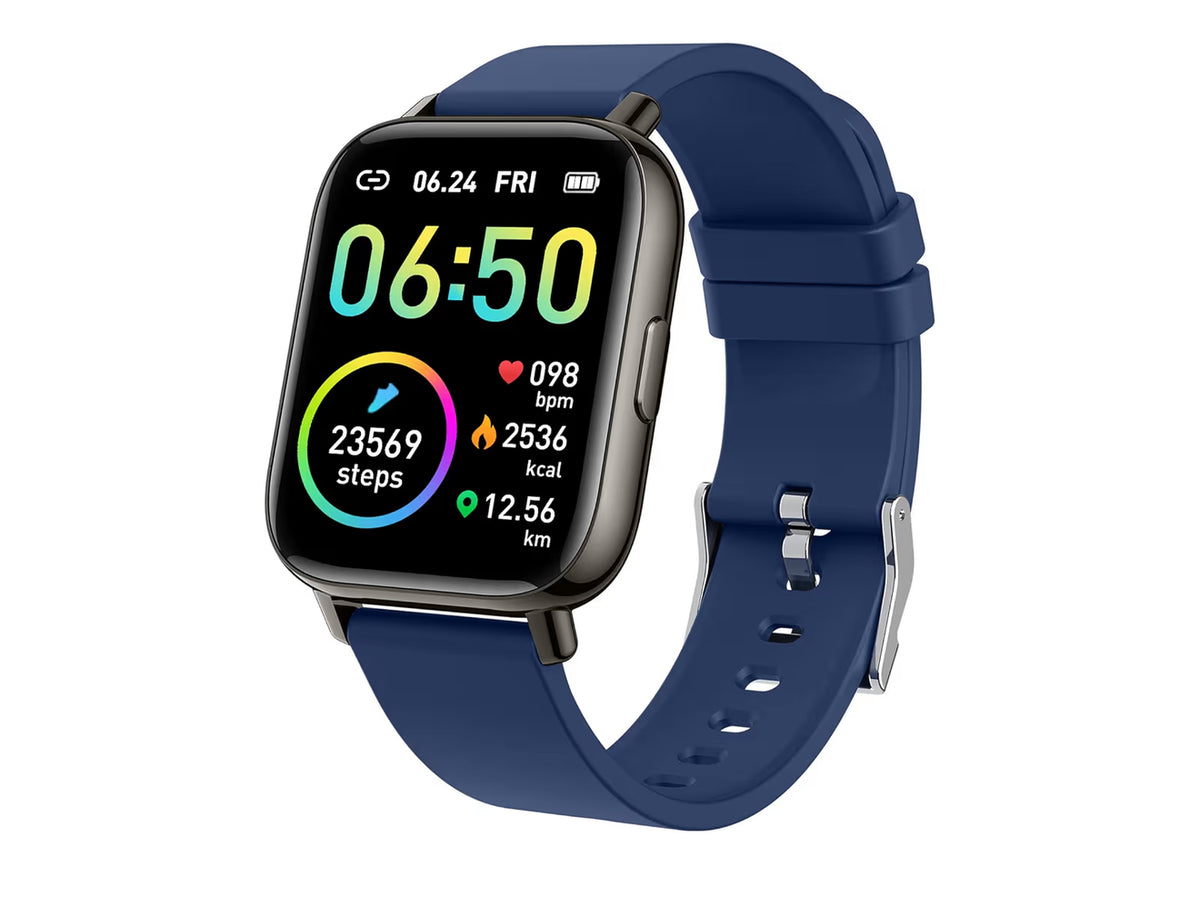 Smart Watch, Fitness Tracker 1.69" Touch Screen Fitness Watch with Heart Rate Sleep Monitor, Step Counter for Men Women Activity Trackers IP68 Waterproof Smartwatch Sports for iOS Android