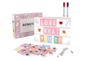 Pink Cinema Light Box with 400 Letters, Emojis & 2 Markers – BONNYCO | A4 Led Light Box for Kids, Girl Room Decor, Home | Letter Board Girls Birthday Presents, Novelty Gifts for Women at Christmas
