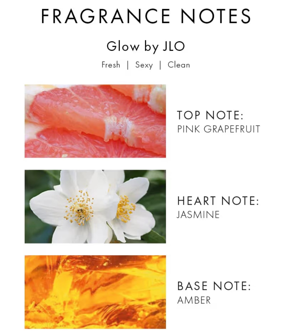Jennifer Lopez Glow Eau De Toilette Spray, 100ml Fine Fragrance from an Approved Stockist