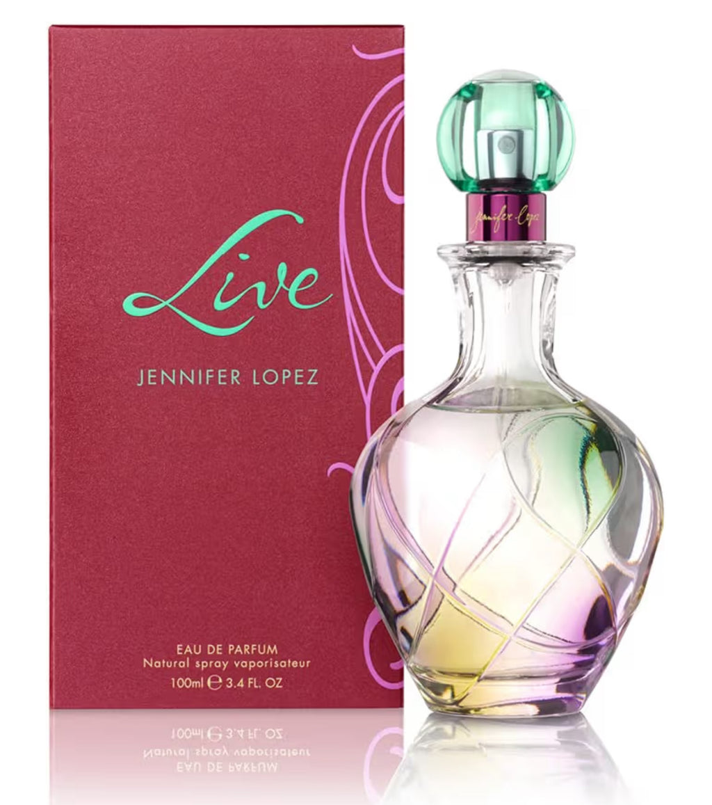 Jennifer Lopez Live Eau De Parfum Spray, 100ml Fine Fragrance from an Approved Stockist