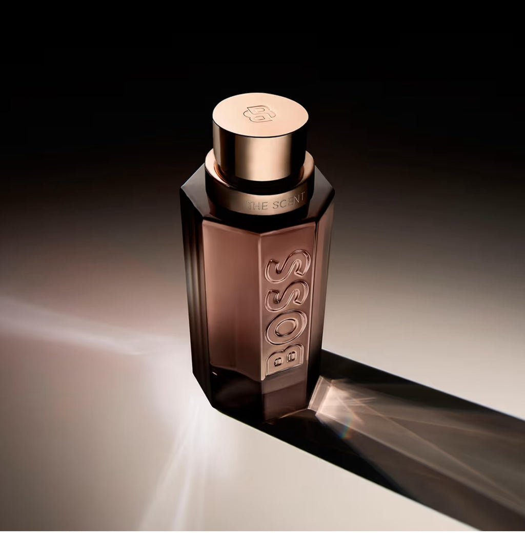 BOSS The Scent - Le Parfum for Him - Ambery Fragrance With Notes Of Ginger & Maninka Fruit, Iris and Leather Accord - High Longevity - 50ml