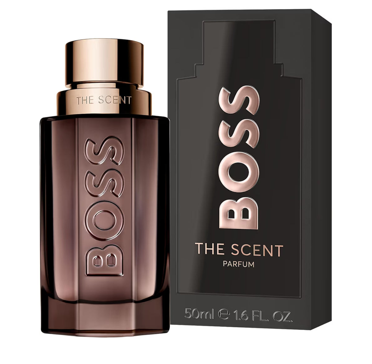 BOSS The Scent - Le Parfum for Him - Ambery Fragrance With Notes Of Ginger & Maninka Fruit, Iris and Leather Accord - High Longevity - 50ml
