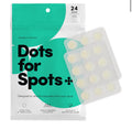 Dots for Spots Pimple Patches - Stocking Fillers - Pack of 24 Translucent Hydrocolloid Spot Treatment Stickers for Face - Fast-Acting, Vegan & Cruelty Free - Korean Skin Care