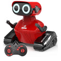 GILOBABY RC Robot Toys - Walking & Dancing Kids Robot Toys for Children Age 3-6, LED Eyes (Red)