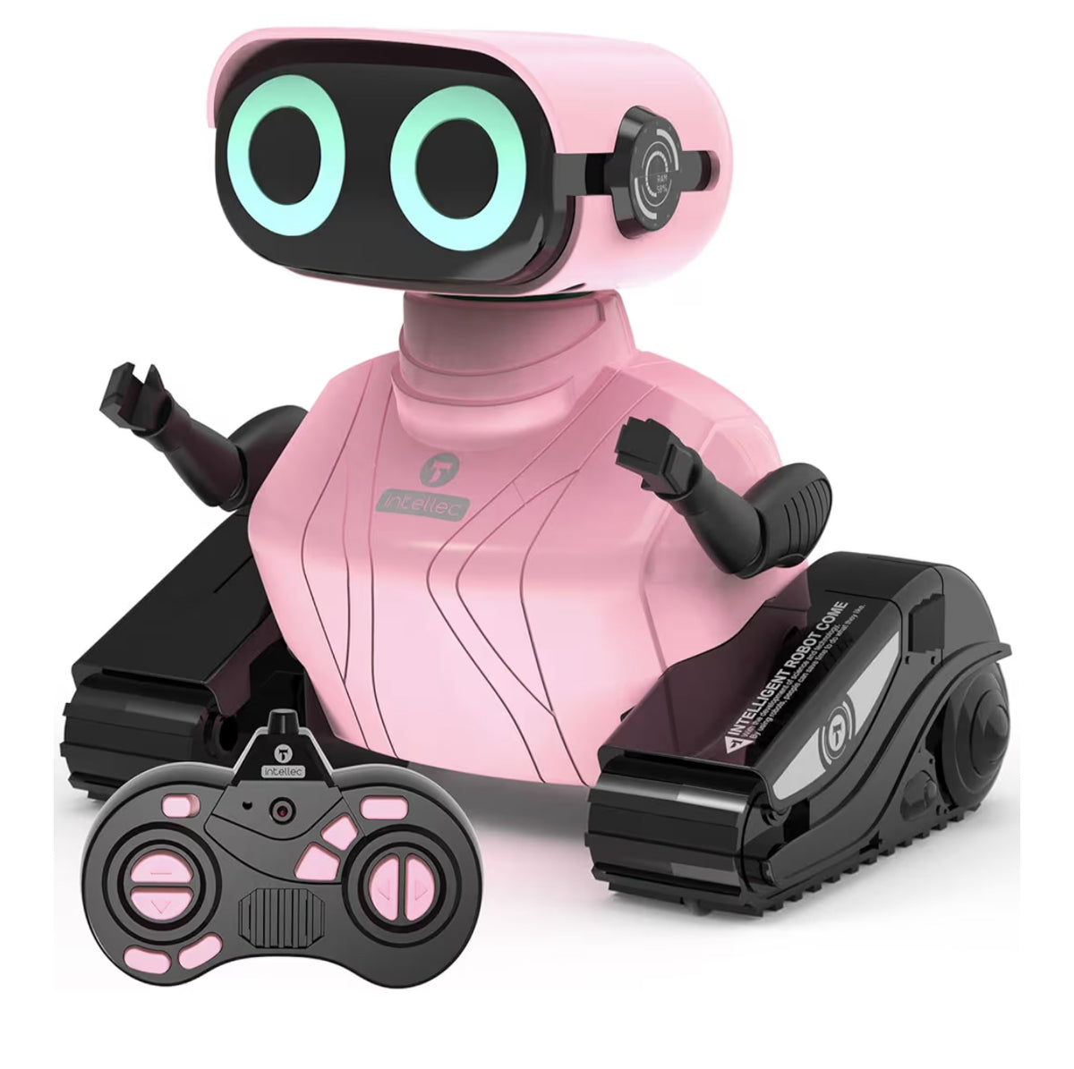 GILOBABY RC Robot Toys - Walking & Dancing Kids Robot Toys for Children Age 3-6, LED Eyes (Red)