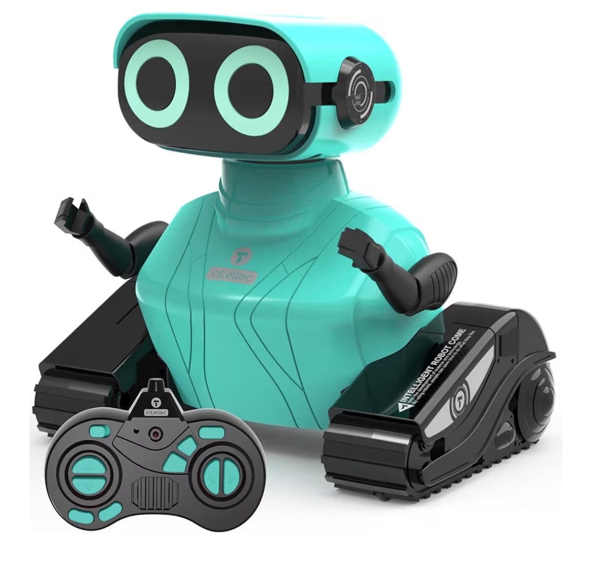 GILOBABY RC Robot Toys - Walking & Dancing Kids Robot Toys for Children Age 3-6, LED Eyes (Red)