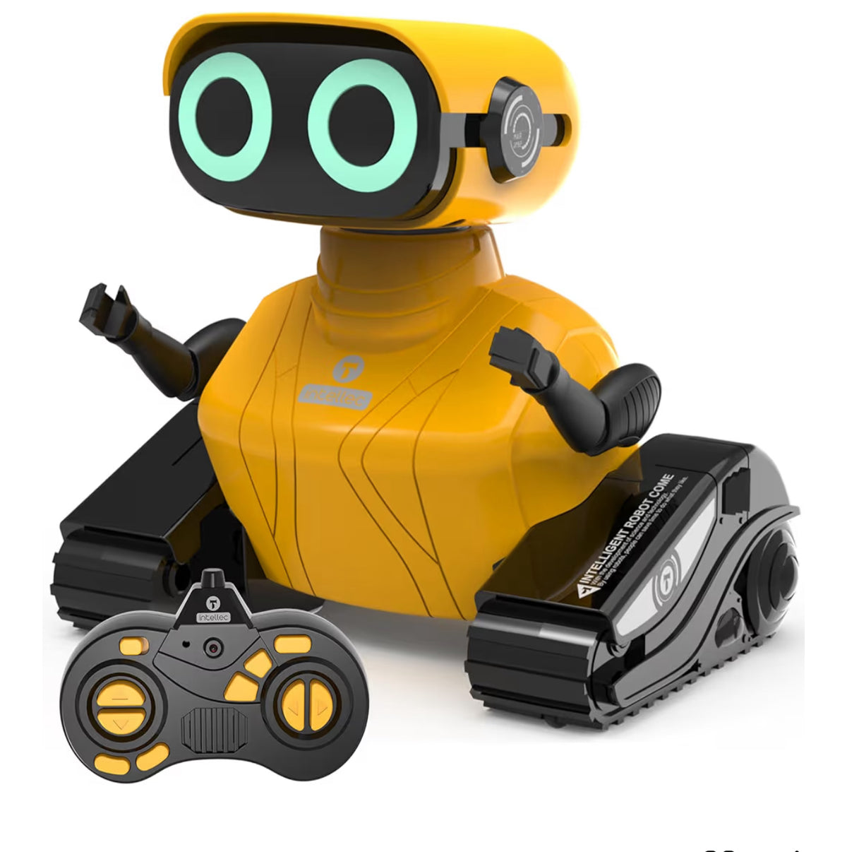 GILOBABY RC Robot Toys - Walking & Dancing Kids Robot Toys for Children Age 3-6, LED Eyes (Red)
