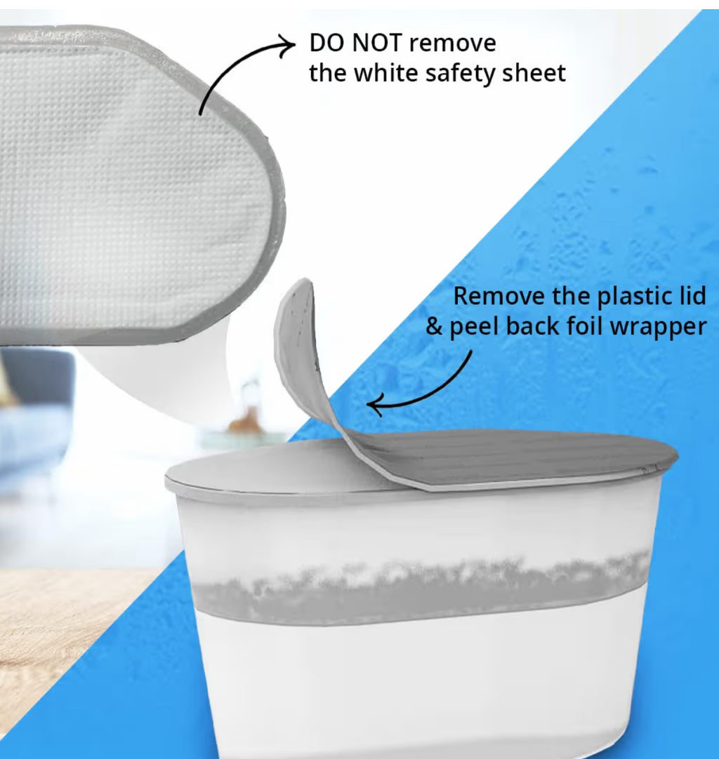 ANSIO Dehumidifier 500ml Pack of 10 Condensation Remover Moisture Absorber Dehumidifiers for Damp, Mould, Moisture in Home, Kitchen, Wardrobe, Bedroom