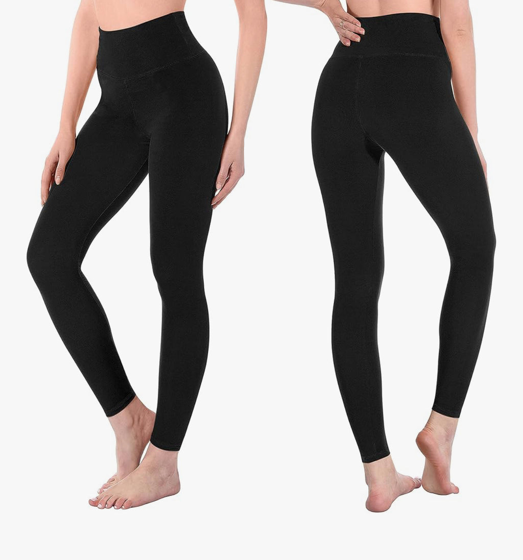SINOPHANT High Waisted Leggings for Women, Buttery Soft Elastic Opaque Tummy Control Leggings,Plus Size Workout Gym Yoga Stretchy Pants