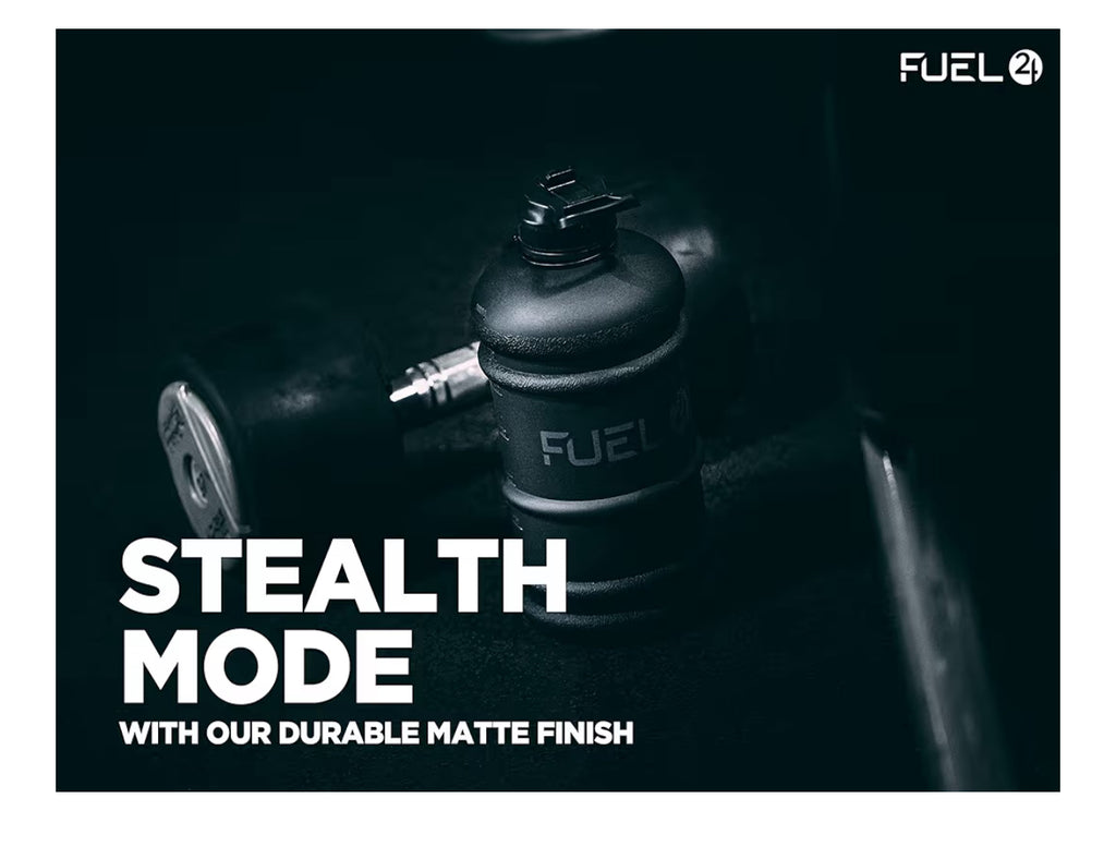 Fuel24 Jug - 2.2 Litre Water Bottle - Extra Strong Flex Material - Drop Proof, Pop or Straw Cap Options - 2.2L Large Gym Sports Bottle, BPA FREE