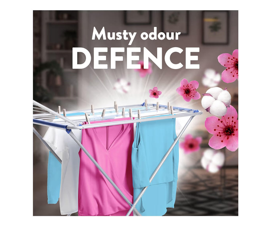 Fairy Outdoorable Fabric Conditioner Cherry Blossom and Nordic Cotton 424 Washes 8x53 For Sensitive Skin, Dermatologically Tested, Ultra Concentrated Formula
